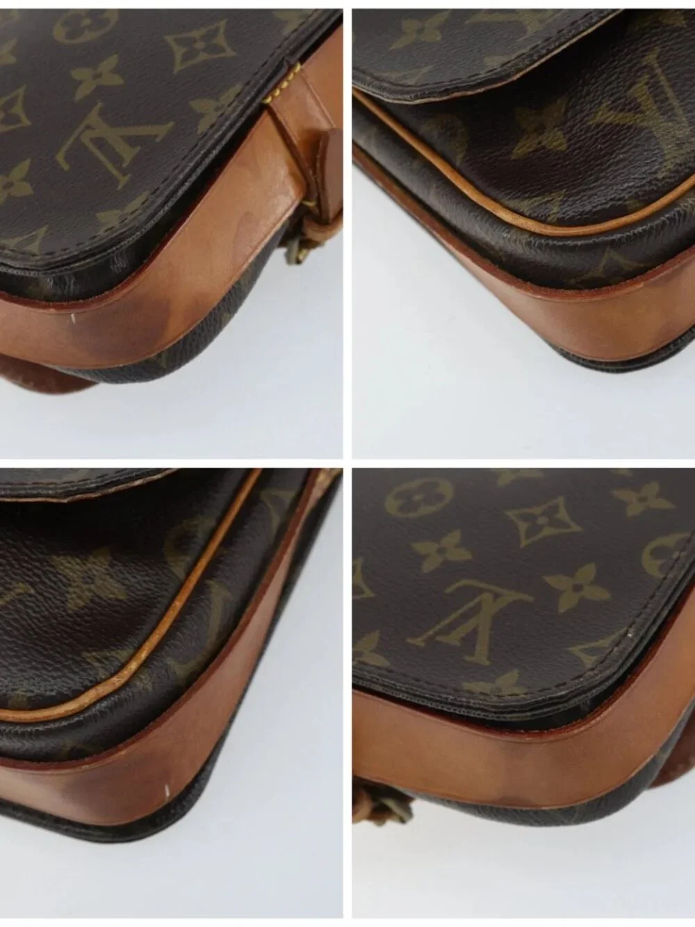 LOUIS VUITTON Monogram Cartouchiere PM Shoulder Bag